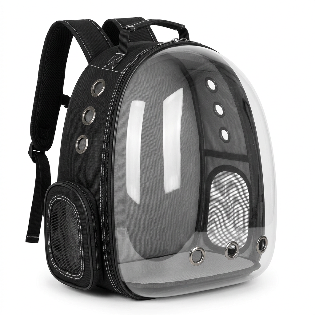 Mochila transportadora para mascotas
