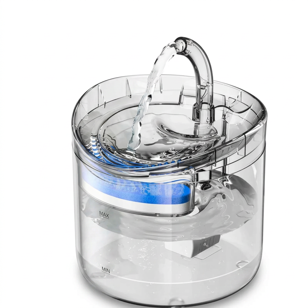Fuente de agua automática para mascotas